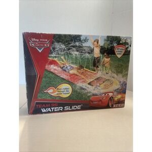 2012 Disney Pixar Water Slide 14ft Cars 2 Team 95 Ages 5-12 Toy Quest 92612